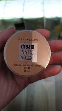 MAYBELLINE NEW YORK - Dream matte mousse 30 sand LSF 18