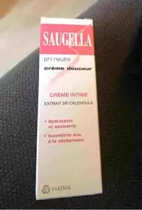 SAUGELLA - pH neutre - Crème douceur intime