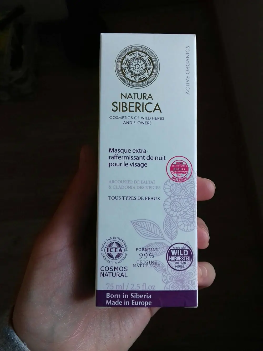 NATURA SIBERICA - Masque extra-raffermissant de nuit pour le visage