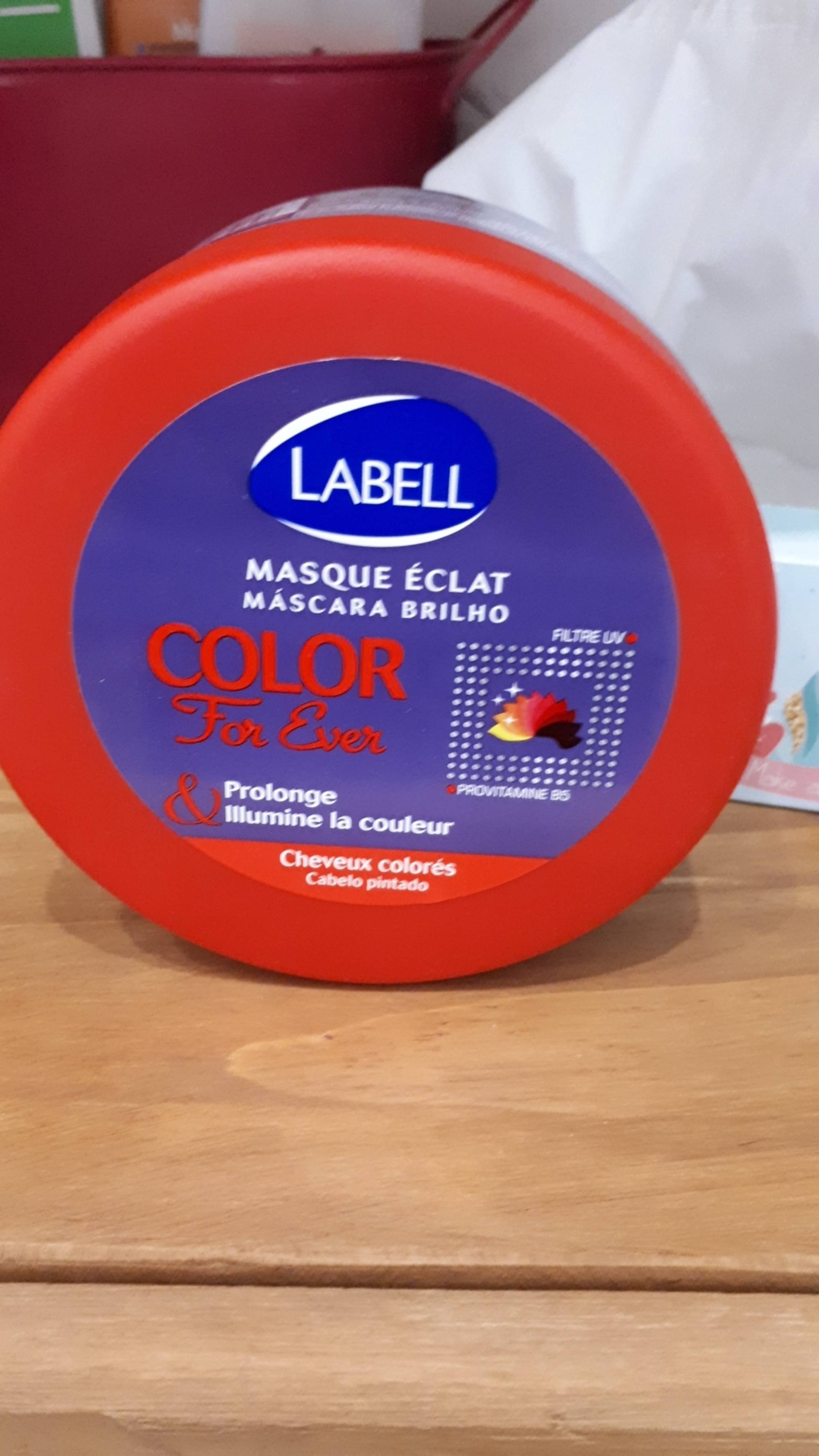 LABELL - Color for ever - Masque éclat