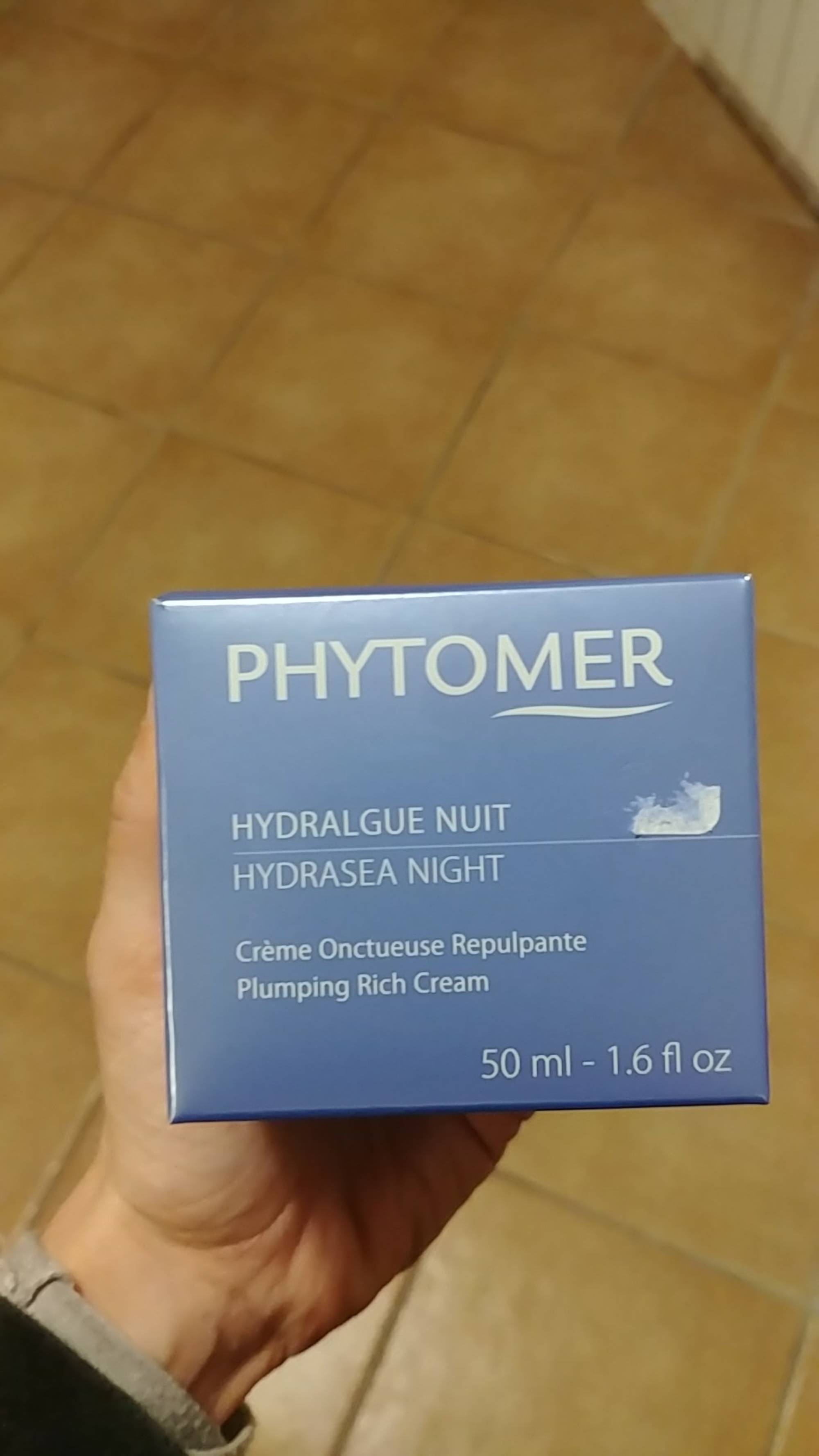 PHYTOMER - Crème onctueuse repulpante