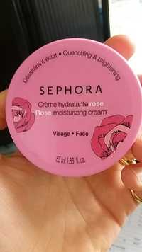 SEPHORA - Rose - Crème hydratante visage