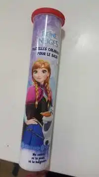 DISNEY - La reine des neiges - Pastilles colorant pour le bain enfant