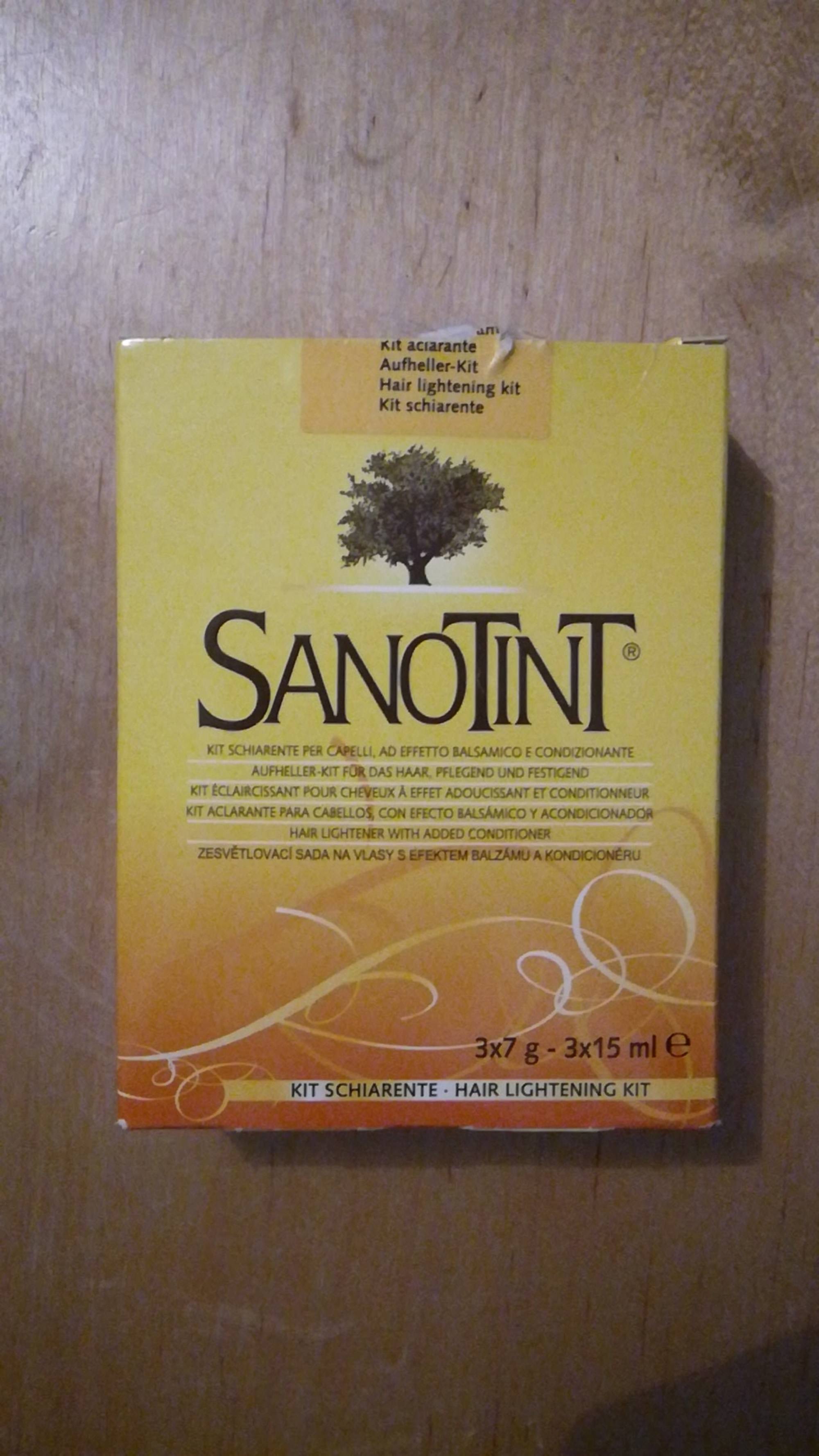 SANOTINT - Kit éclaircissant pour cheveux