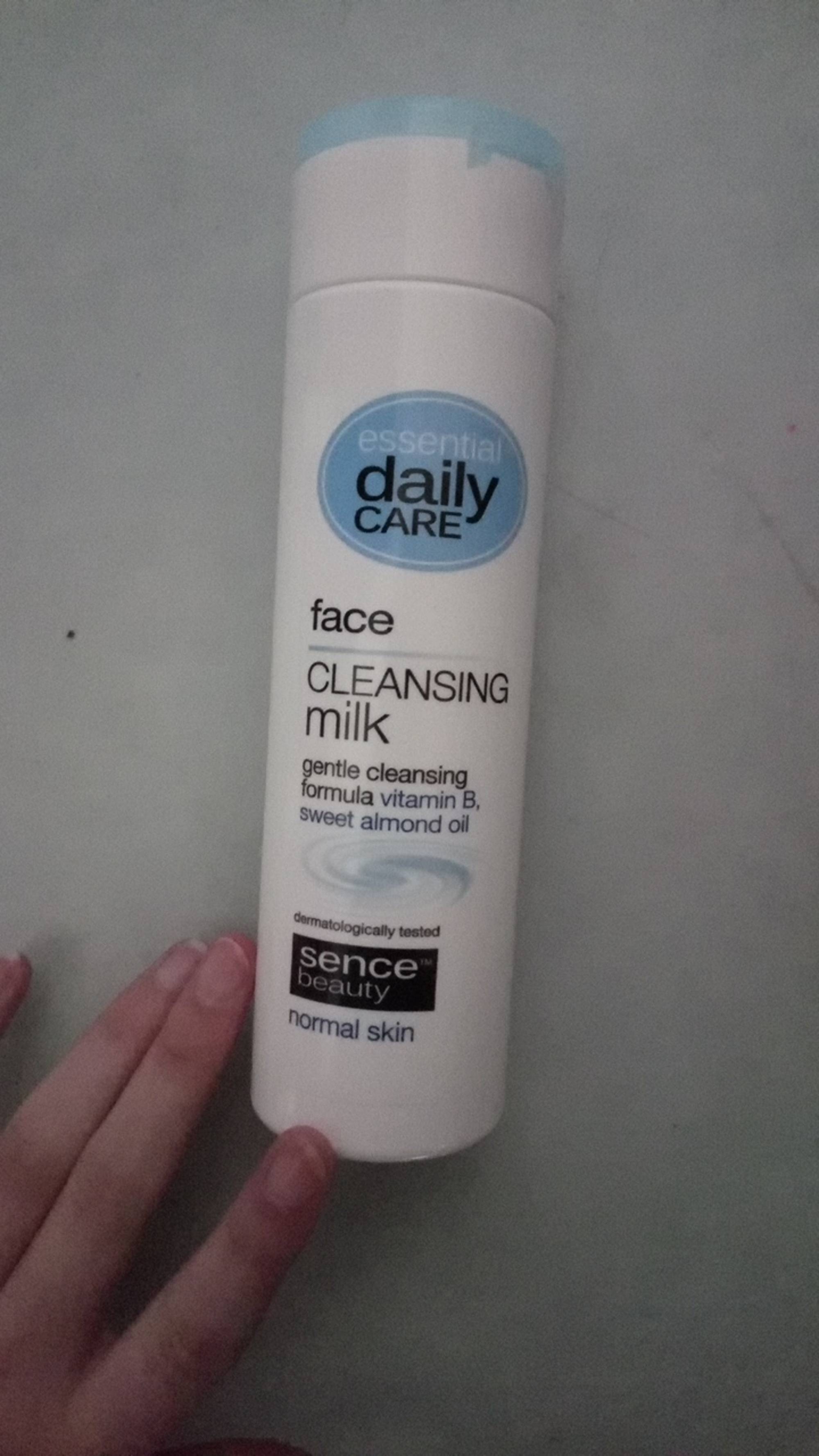 SENCE BEAUTY - Essential daily care - Cleansing milk face