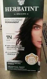 HERBATINT - Soin colorant permanent 1N noir