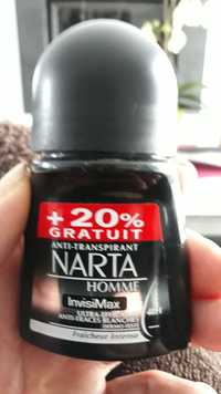 NARTA - InvisiMax - Anti-transpirant homme 48h