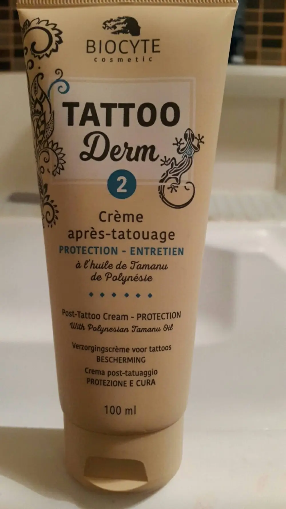 BIOCYTE - Tattoo derm 2 - Crème après-tatouage