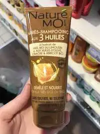 NATURÉ MOI  - Miel bio du Limousin - Après-shampooing aux 3 huiles