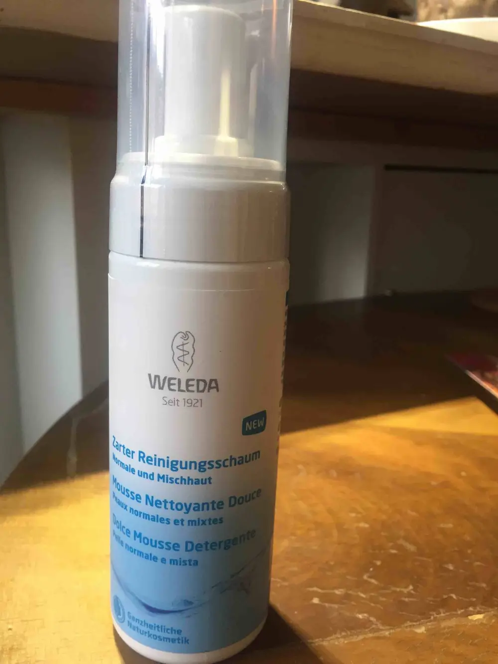 WELEDA - Mousse nettoyante douce