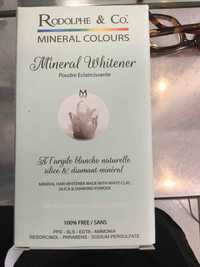 RODOLPHE & CO - Mineral hair whitener made whit white clay