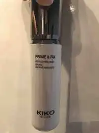 KIKO - Prime & fix - Brume rafraîchissante