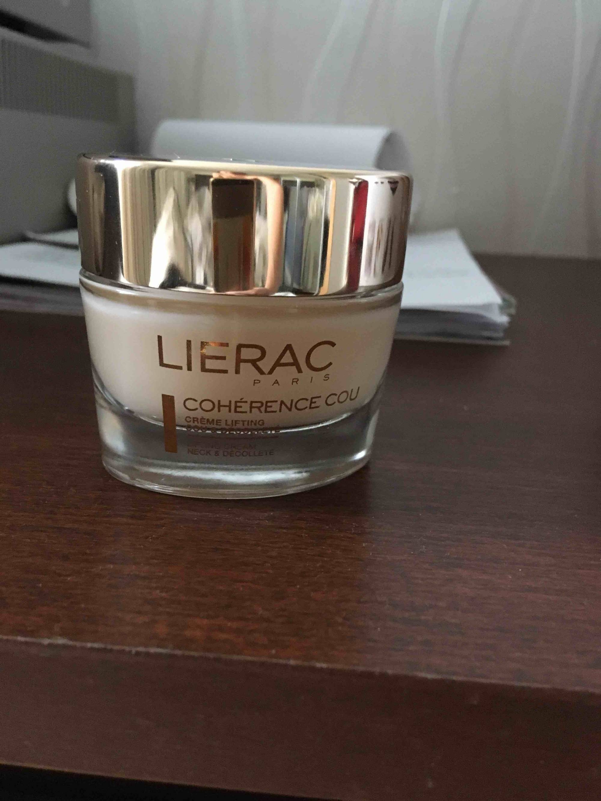 LIÉRAC - Cohérence cou - Crème lifting