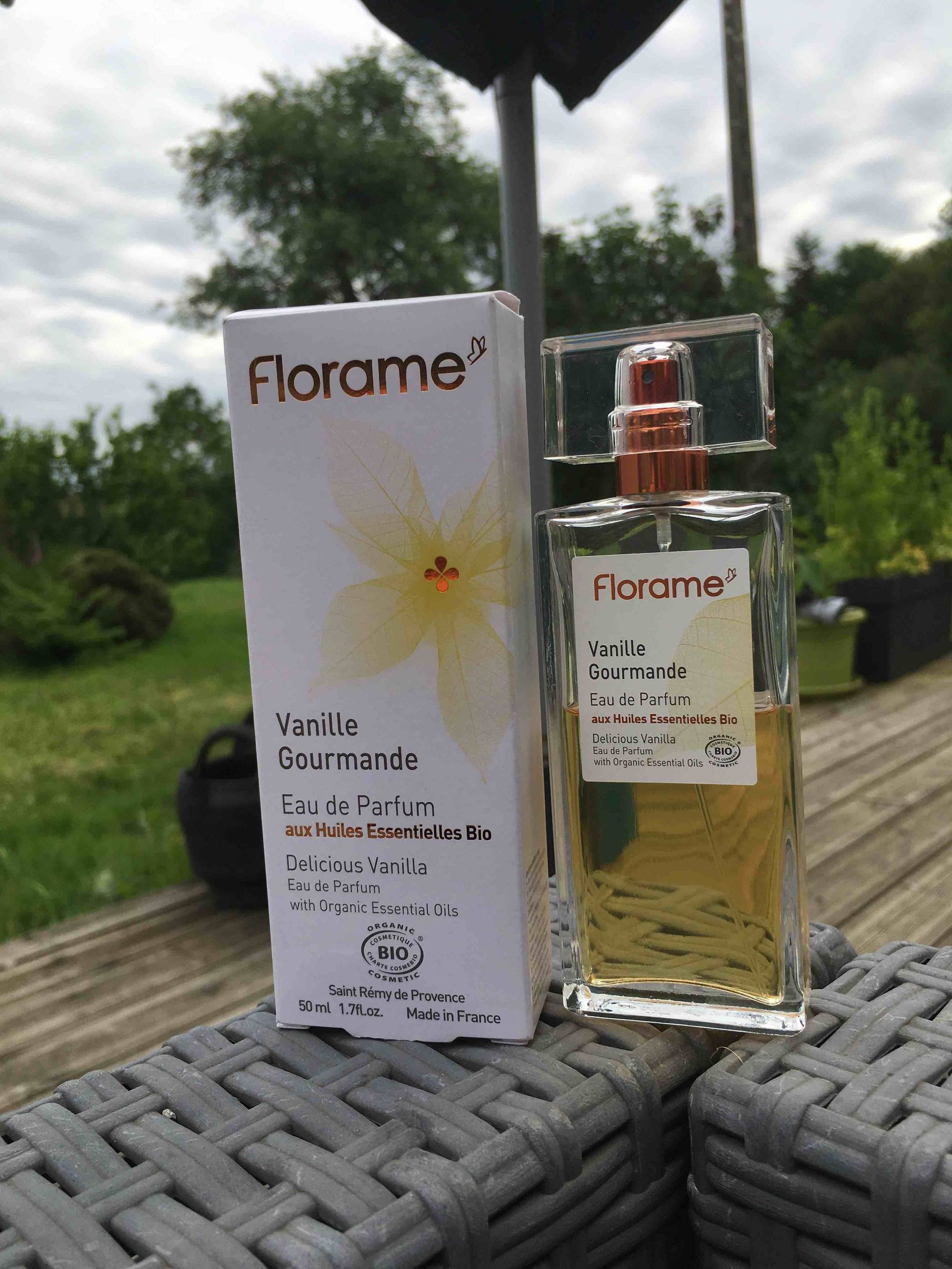 FLORAME - Vanille gourmande - Eau de parfum aux huiles essentielles bio