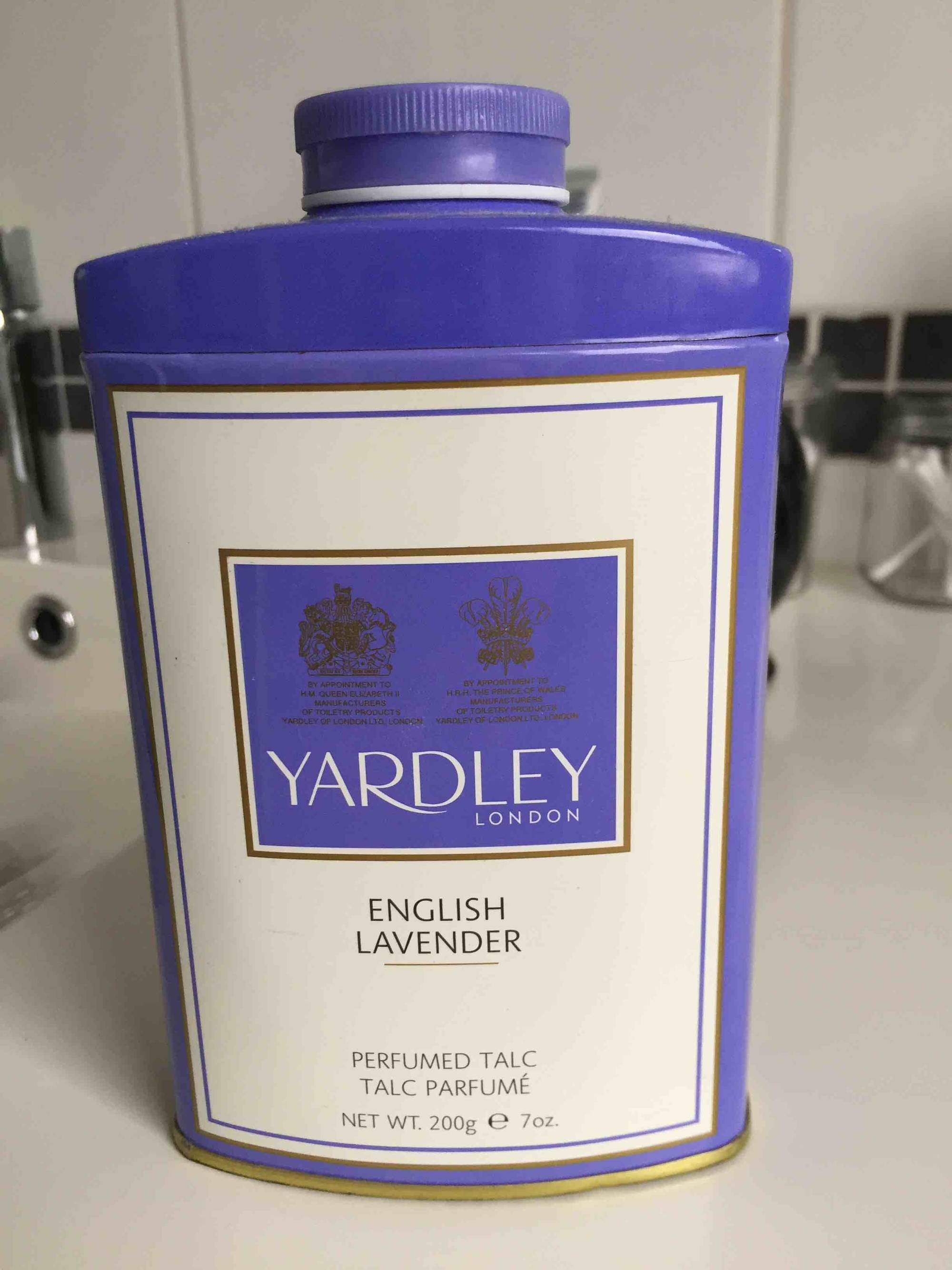 YARDLEY LONDON - English lavender - Talc parfumé 
