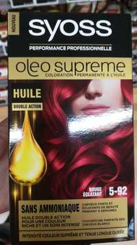 SYOSS - Oleo supreme - Coloration permanente rouge éclatant 5-92