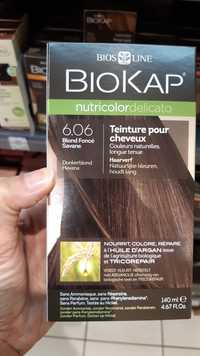 BIOS LINE - Biokap - Nutricolor delicato - Teinture pour cheveux - 6.06 blond foncé savane
