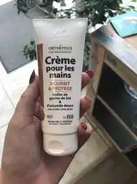ORTHEMIUS - Crème pour les mains à l'huile de germe de blé