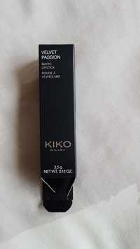 KIKO - Velvet passion - Matte lipstick