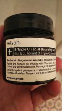 AESOP - Gel équilibrant B Triple C