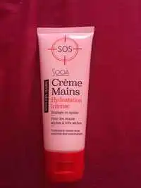 SOOA - SOS - Crème mains hydratation intense