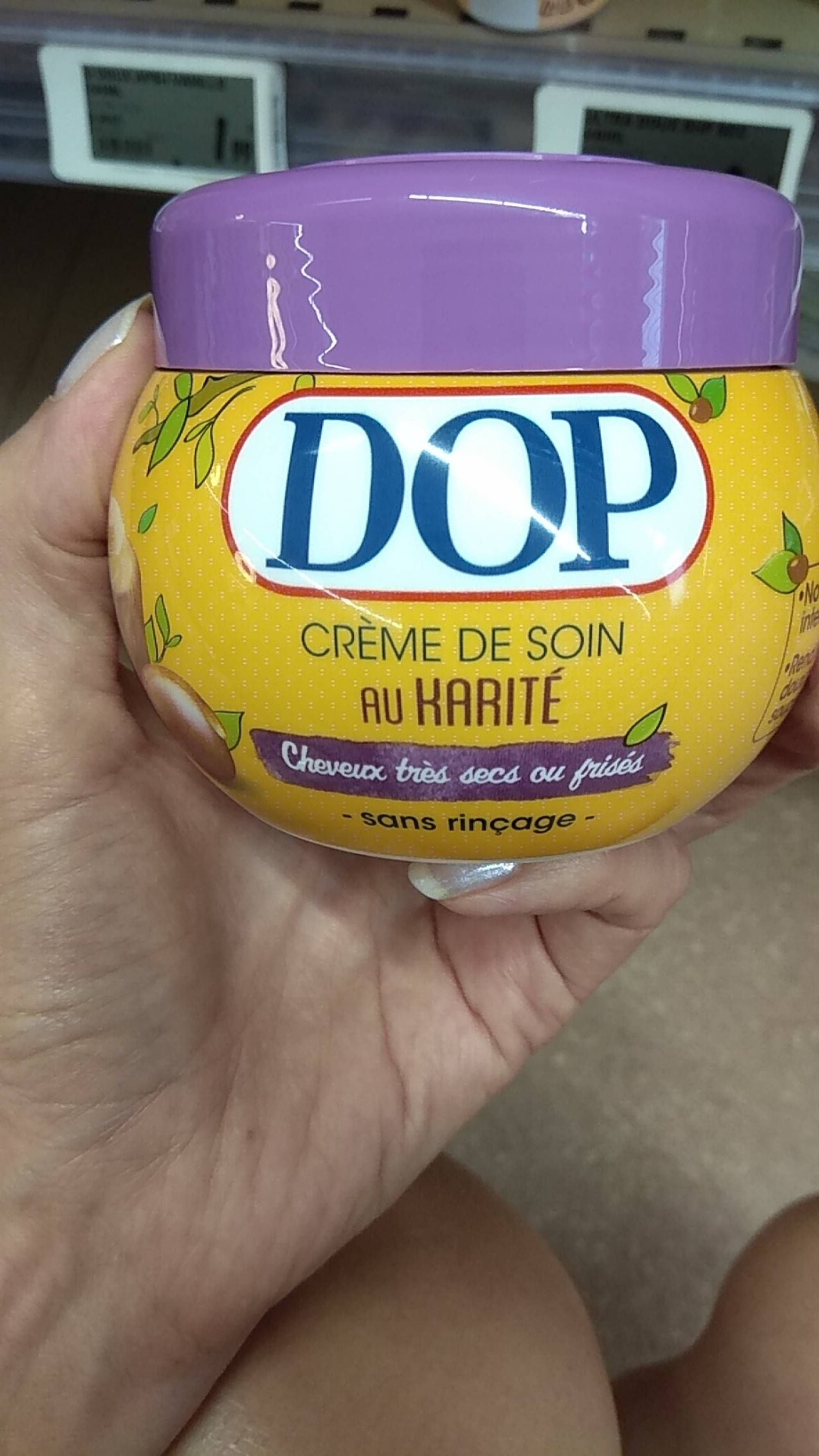 DOP - Karité - Crème de soin sans rinçage