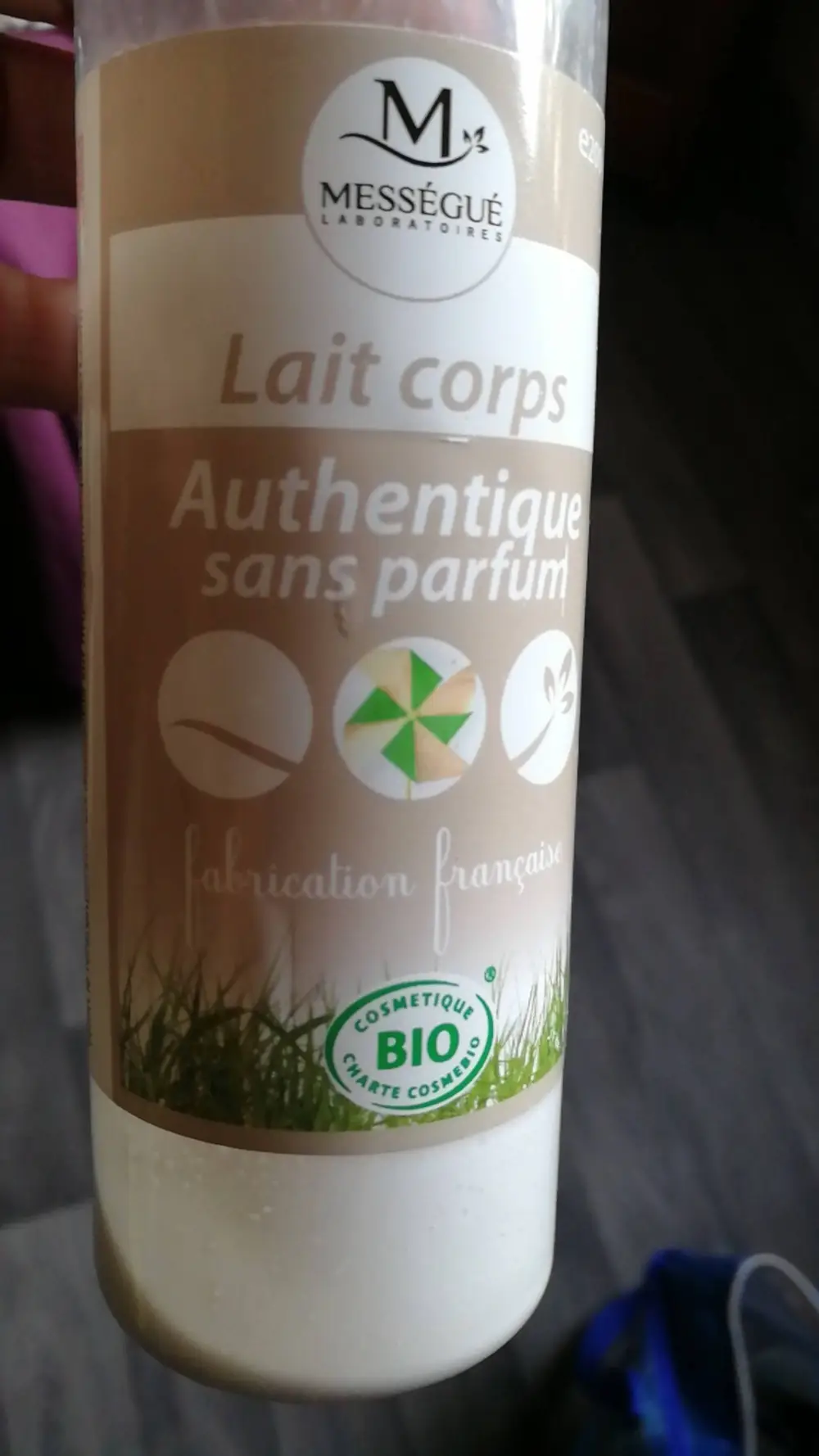 MESSÉGUÉ - Lait corps authentique sans parfum