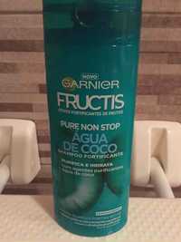 GARNIER - Fructis - Agua de coco shampoo fortificante