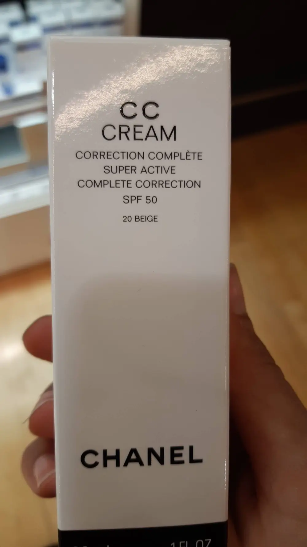 CHANEL - CC cream - Correction complète super active SPF 50 beige 20