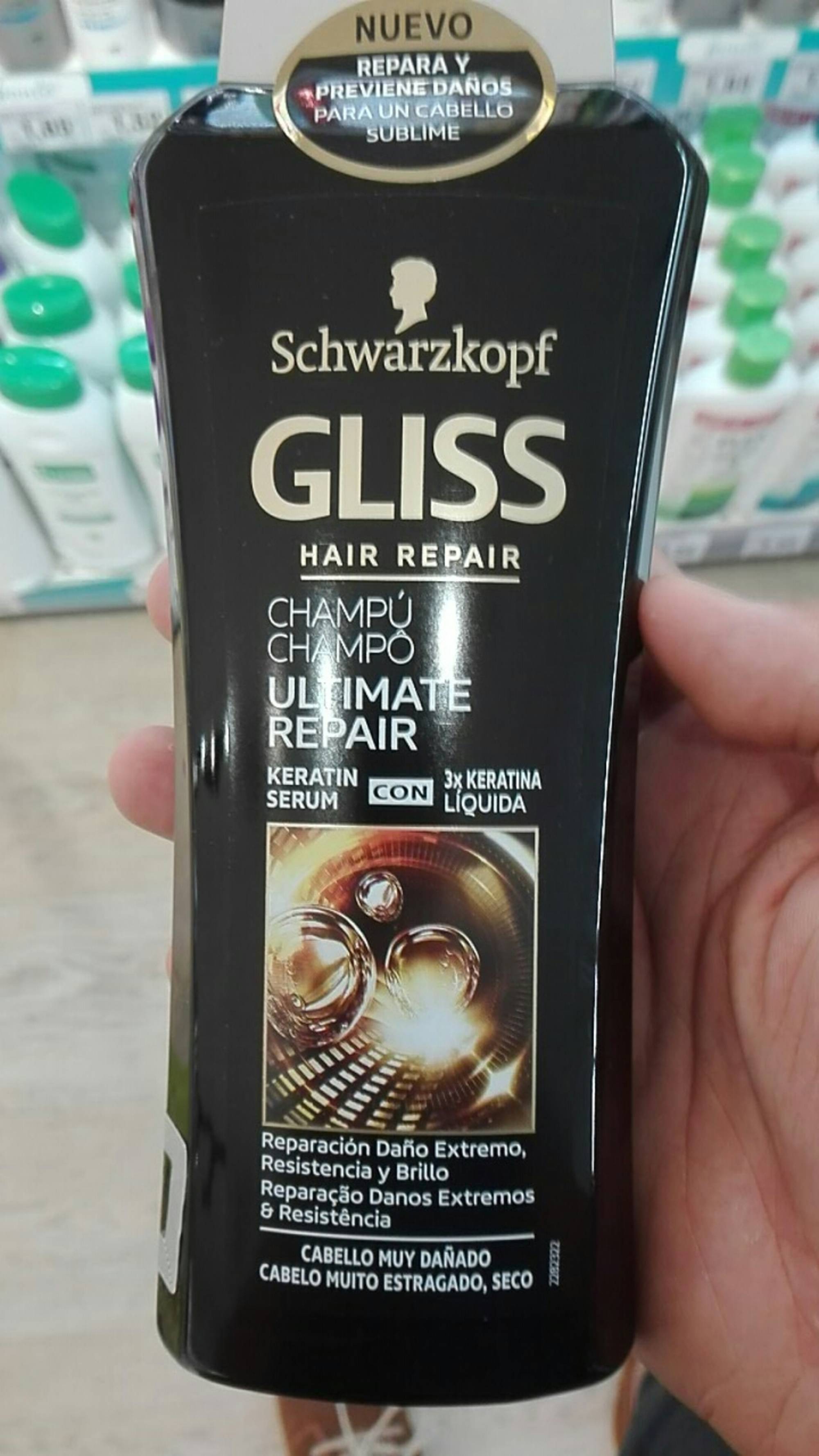 SCHWARZKOPF - Gliss ultimate repair - Champô
