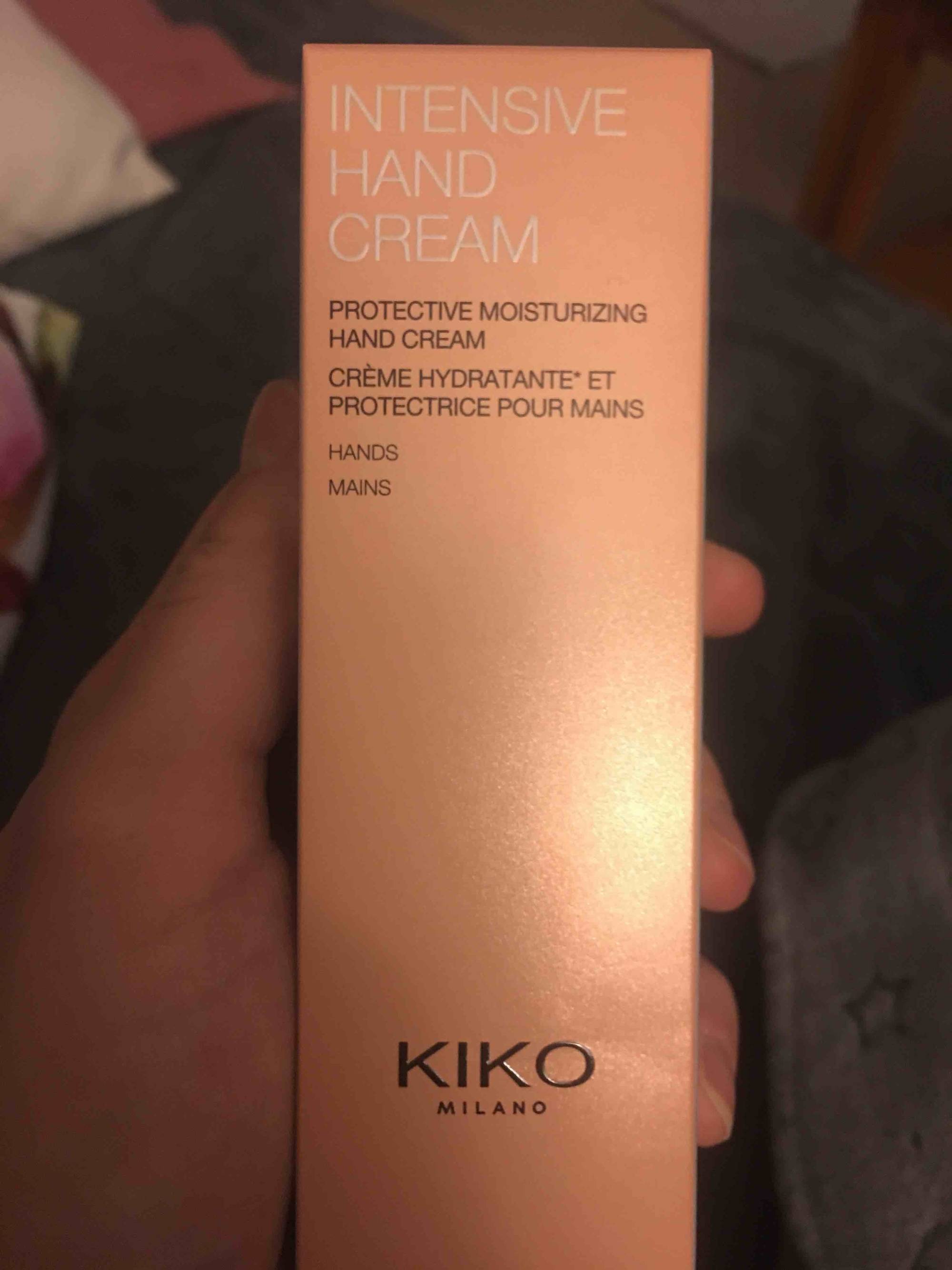 KIKO - Crème hydratante et protectrice pour mains