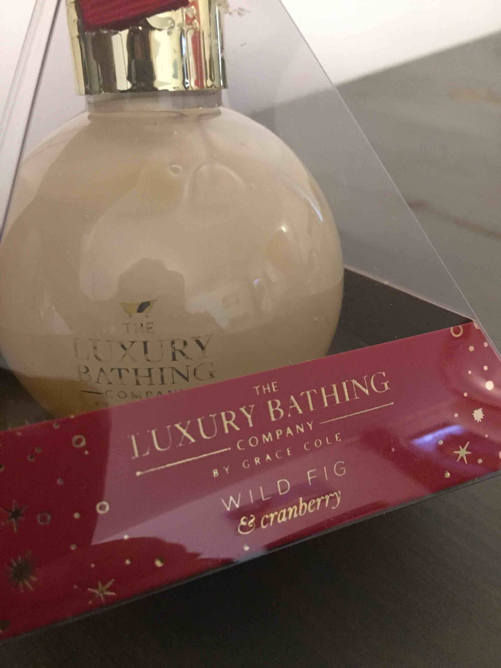THE LUXURY BATHING COMPANY -  Wild fig & Cranberry - Body wash