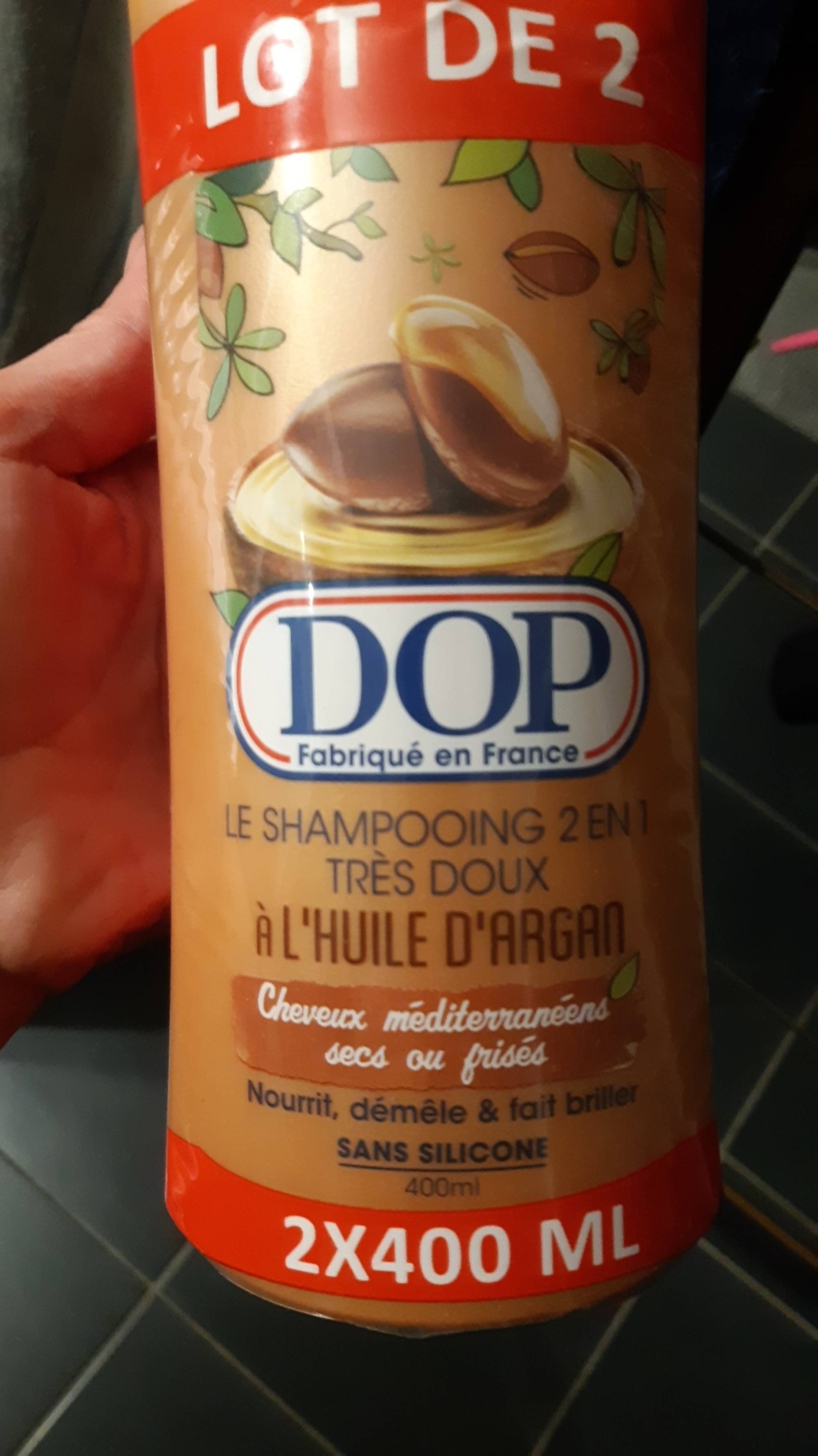 DOP - Huile d'Argan - Le shampooing 2 en 1 très doux