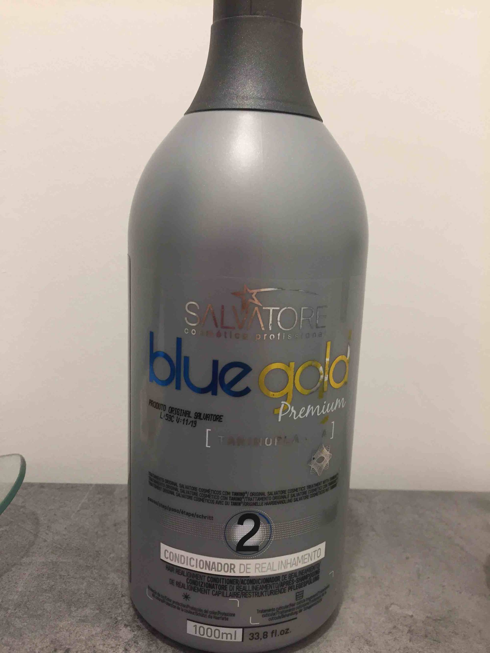 SALVATORE - Blue gold premium 2 - Condicionador de real inhamento