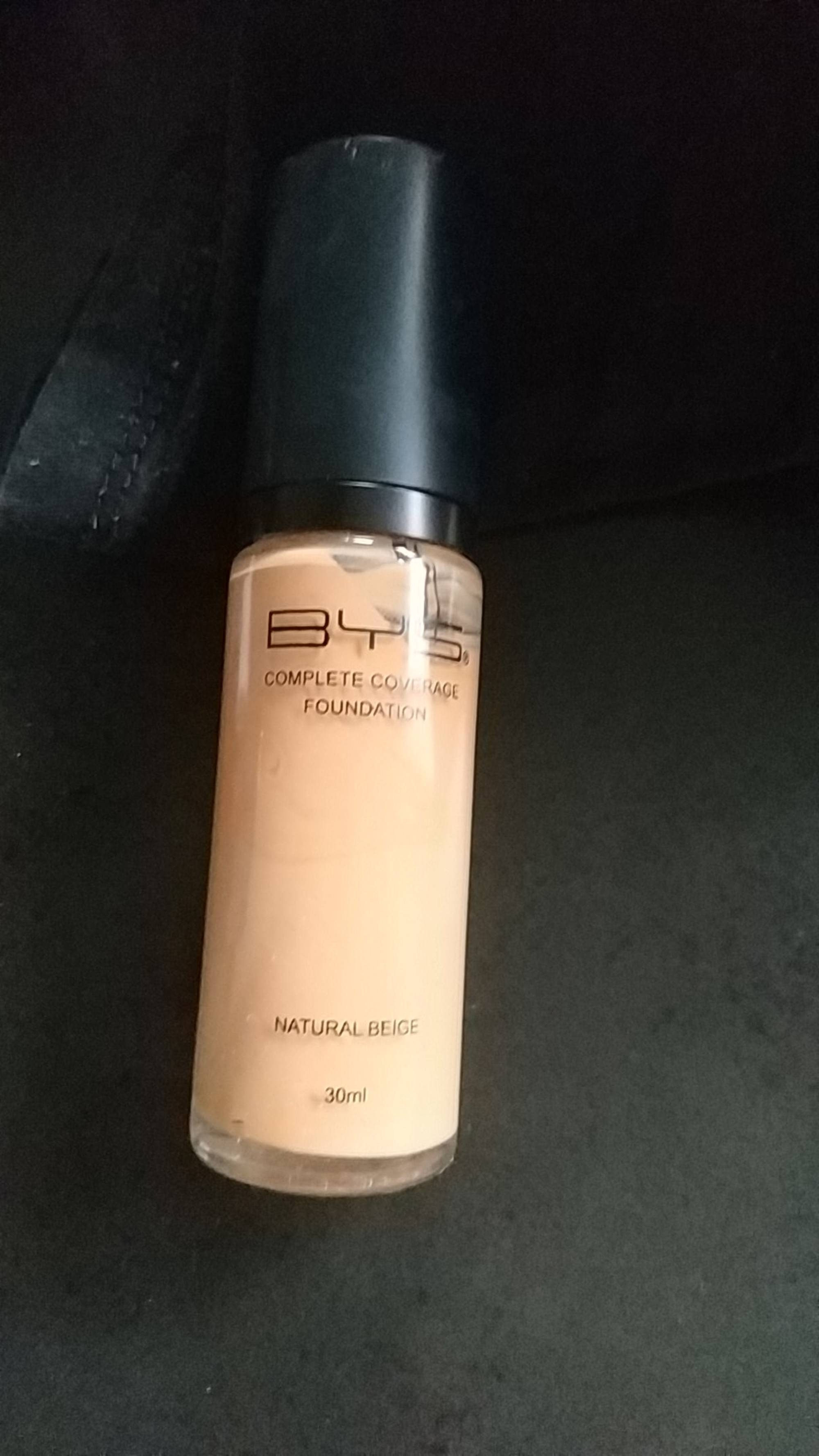 BYS - Complete coverage foundation natural beige 