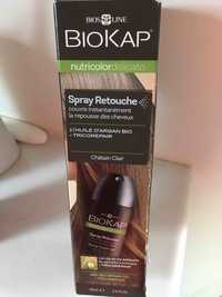 BIOKAP - Spray retouche à l'huile d'argan bio + tricorepair châtain clair