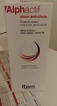 ITEM DERMATOLOGIE - Alphactif - Lotion anti-chute 