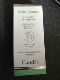 CANDÈS - Eclat candès - Crème clarifiante anti-taches anti-âge