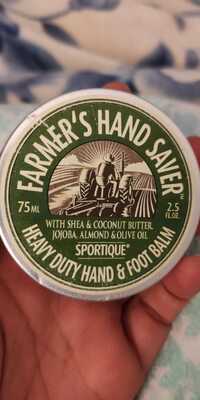 SPORTIQUE - Farmer's hand saver - Heavy duty hand & foot balm