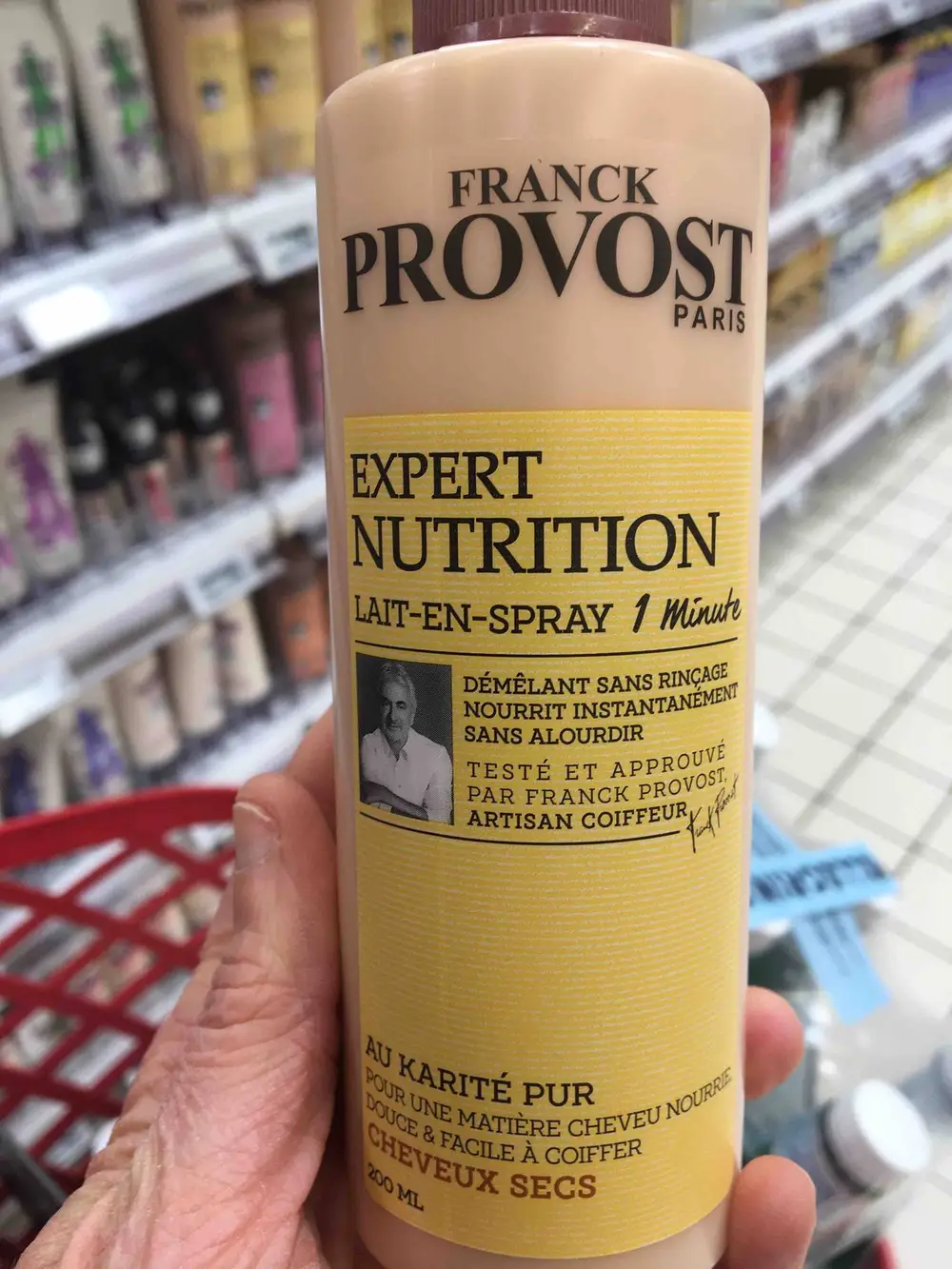 FRANCK PROVOST - Expert nutrition - Lait-en-spray 1 minute