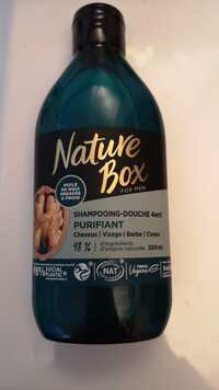 NATURE BOX - For men Shampooing-douche 4en1 purifiant