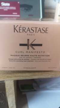 KÉRASTASE - Curl manifesto - Masque beurre haute nutrition