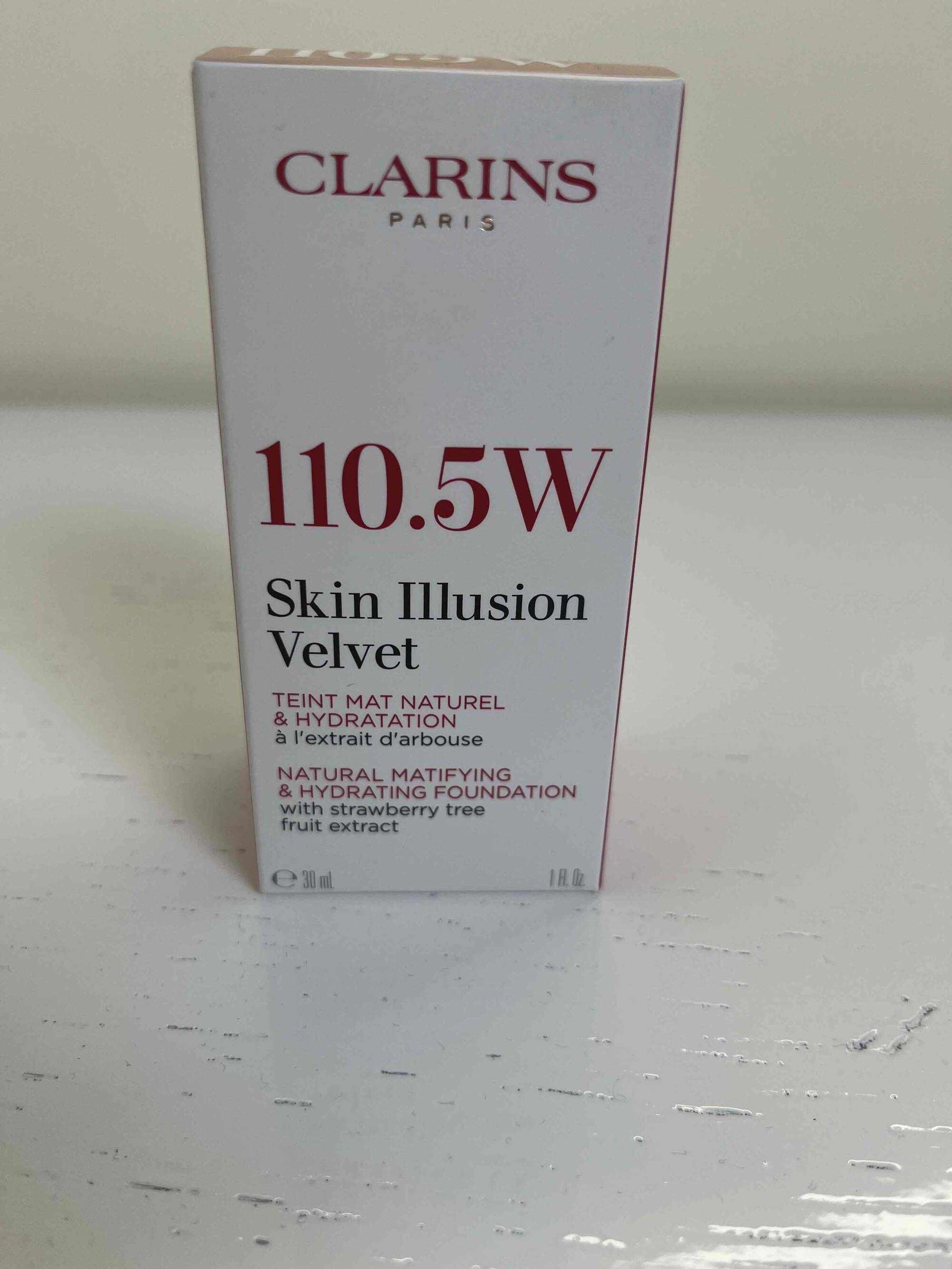 CLARINS - Skin illusion velvet 110.5W - Teint mat naturel & hydratation