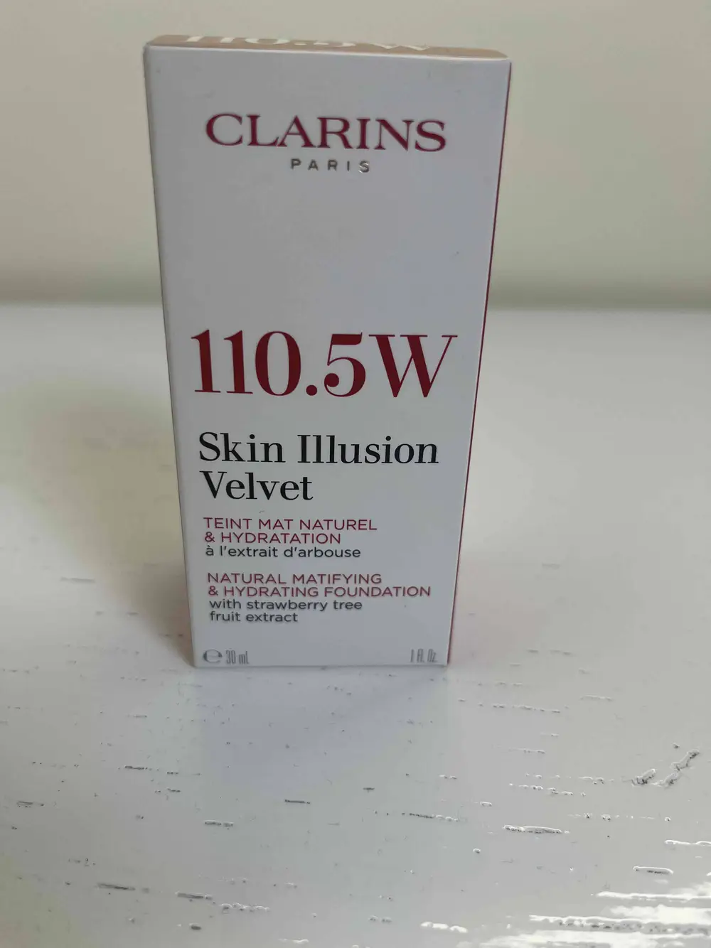 CLARINS - Skin illusion velvet 110.5W - Teint mat naturel & hydratation