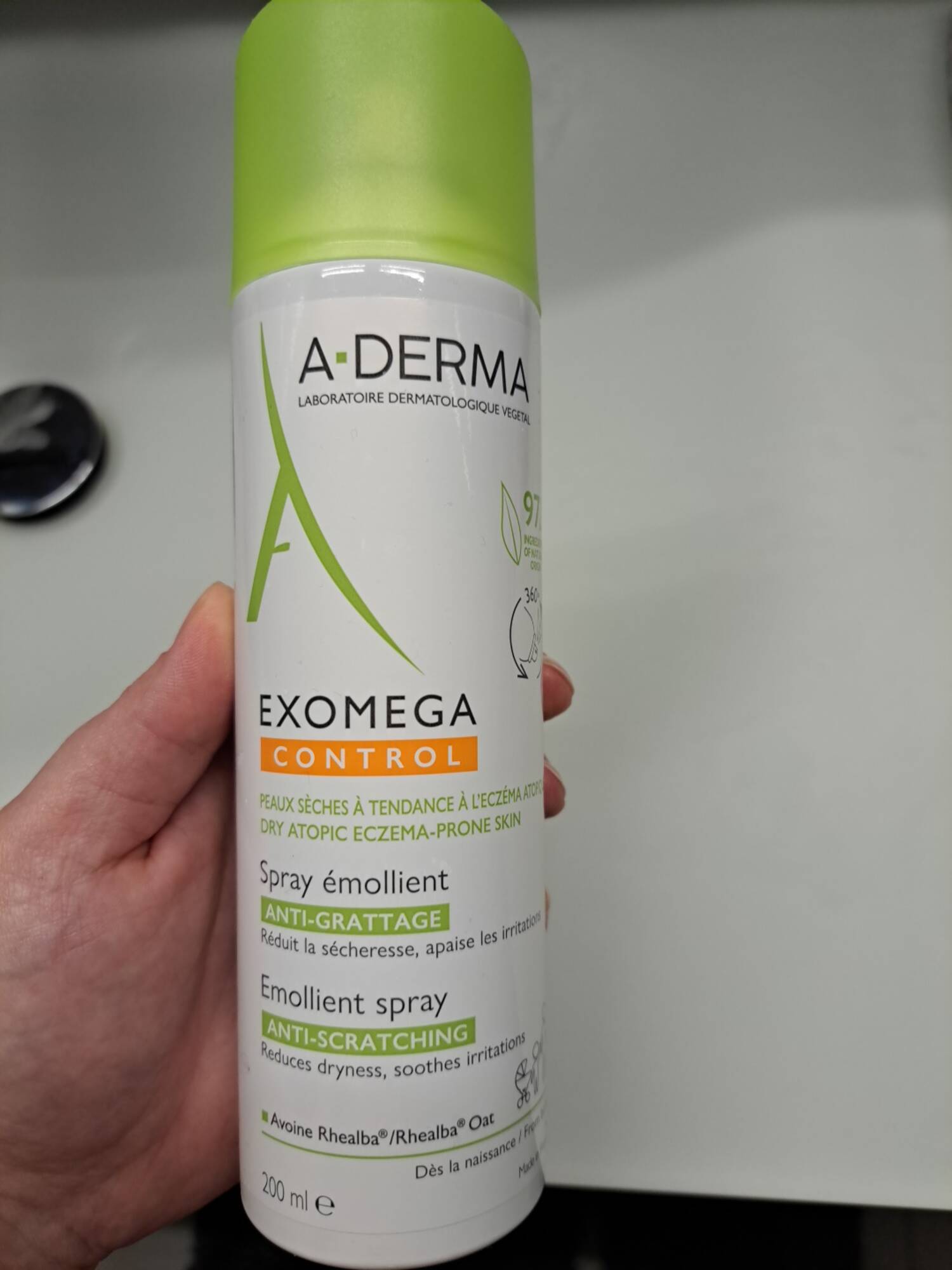 A-DERMA - Exomega control - Spray émollient anti-grattage
