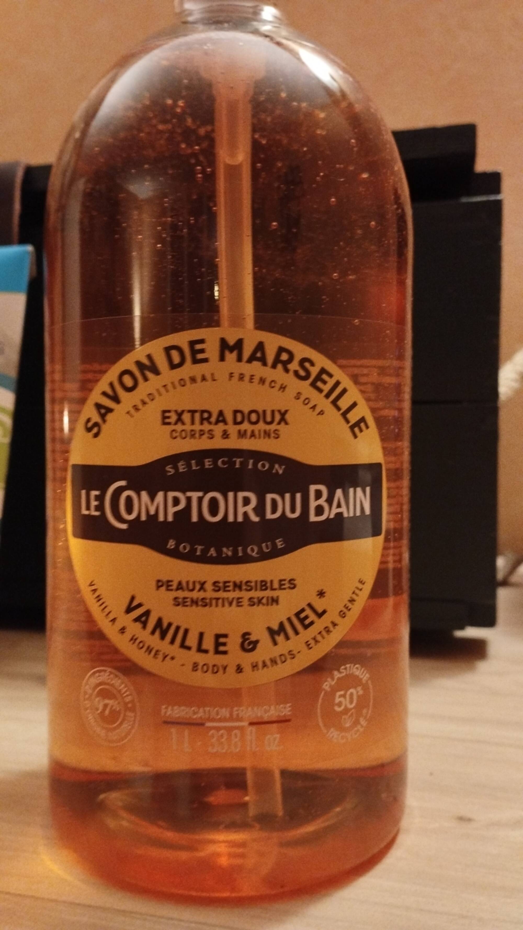 LE COMPTOIR DU BAIN - Vanille & miel - Savon de Marseille extra doux