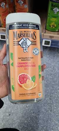 LE PETIT MARSEILLAIS - Orange bio & Pamplemousse bio - Gel douche et bain extra doux