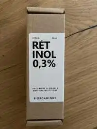 BIORGANIQUE - Rétinol 0,3% - Sérum anti-rides