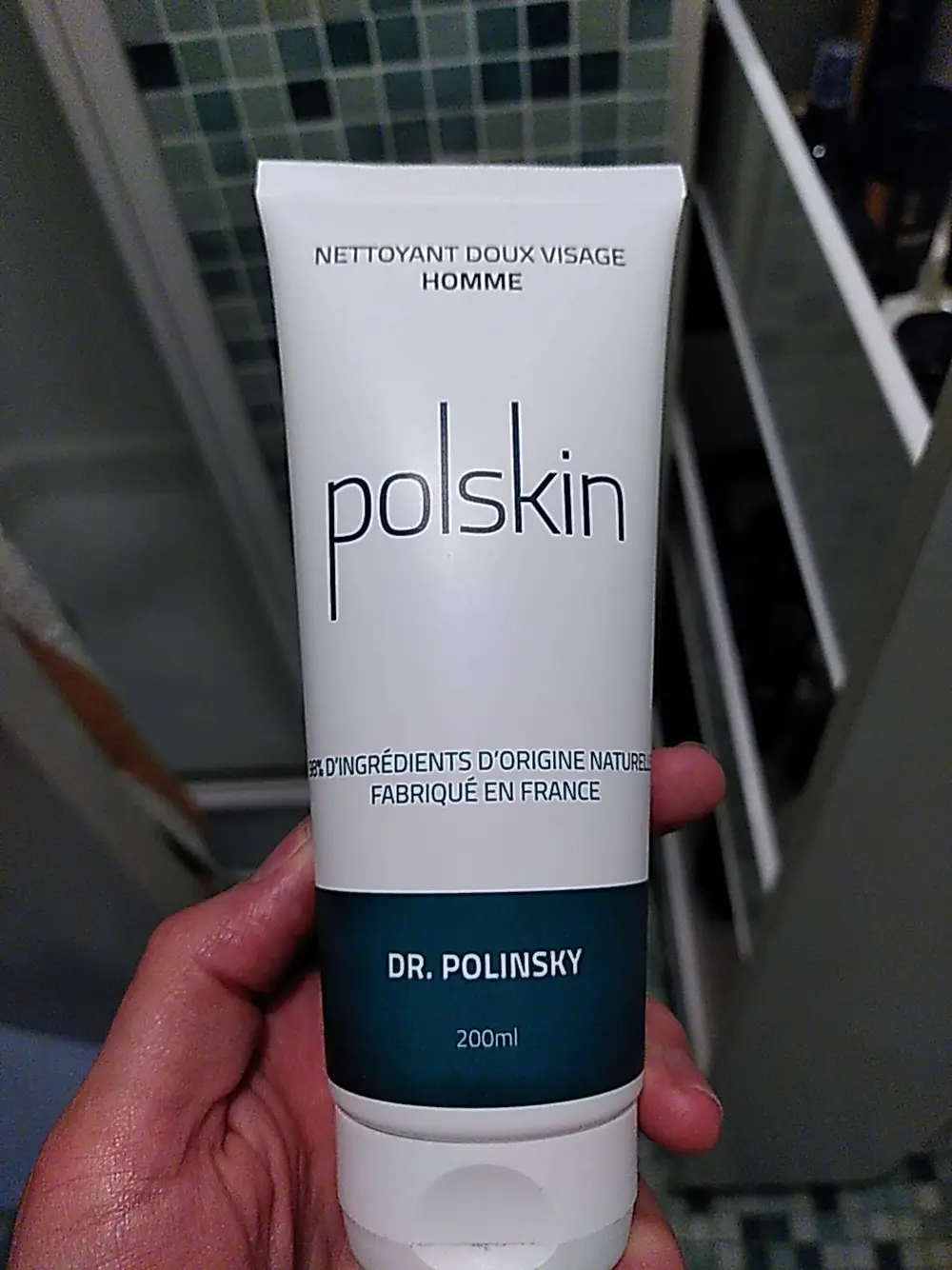 POLSKIN - Nettoyant doux visage homme