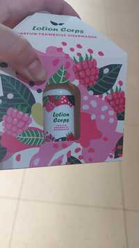 EUROP COSMETICS - Lotion corps parfum framboise gourmande